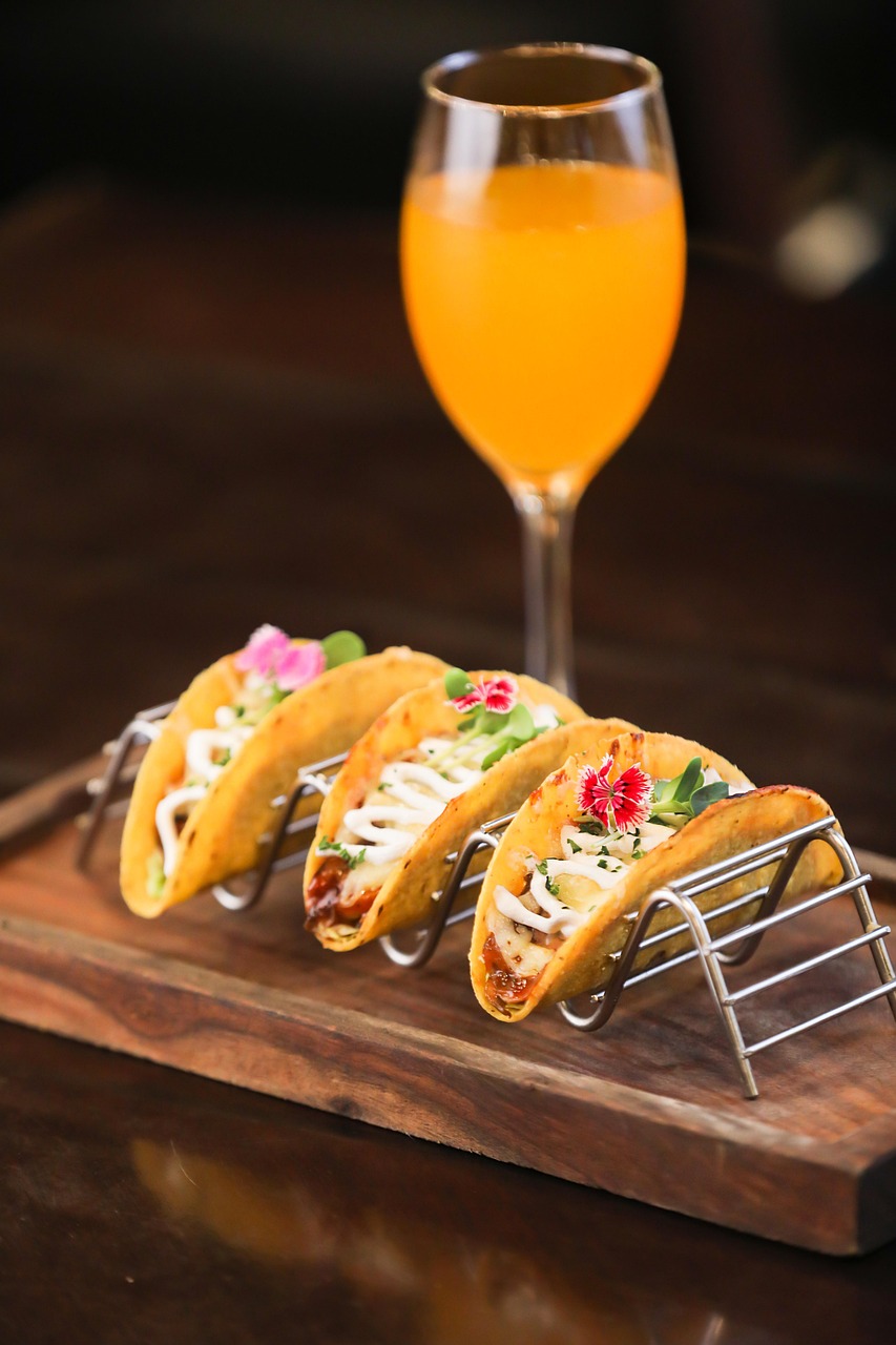 tacos, taco shells, meal, drink, beverage, fast food, food, tacos, tacos, tacos, tacos, tacos